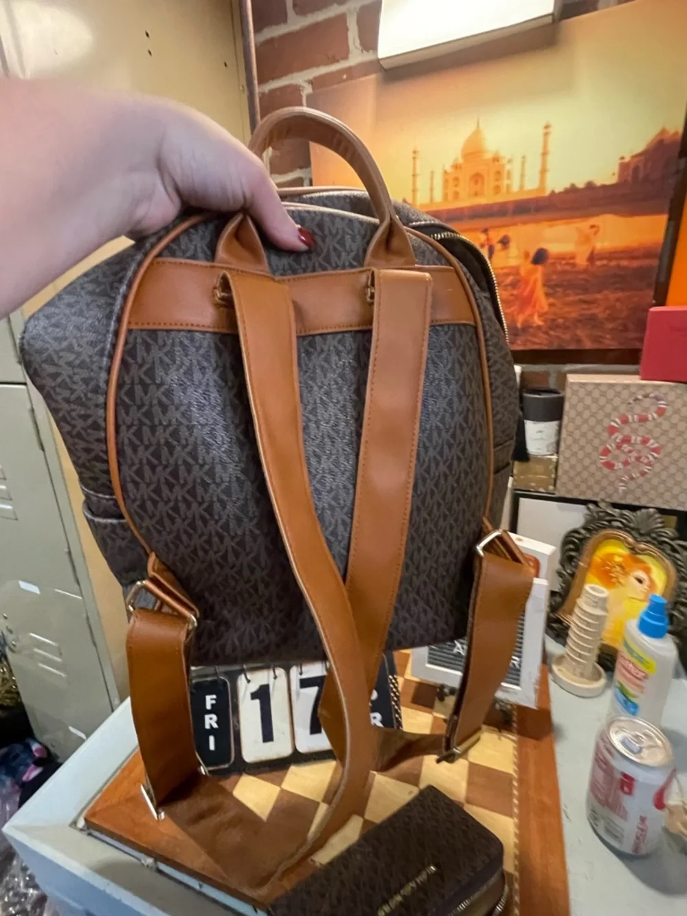 Michael Kors Jet Set Travel back pack and matching wallet - Picture 8 of 10